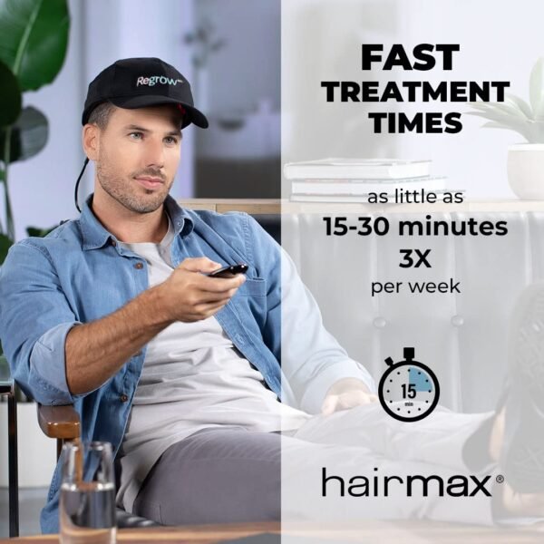 Лазерная кепка для роста волос (США) HairMax RegrowMD 272 - Image 4